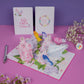 Lilac Flower Garden 3D Pop Card